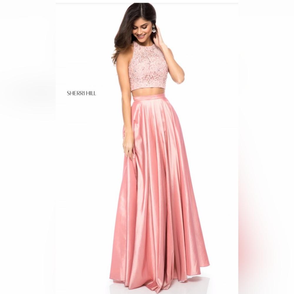 Prom Gown Sherri Hill 2 piece Size 8